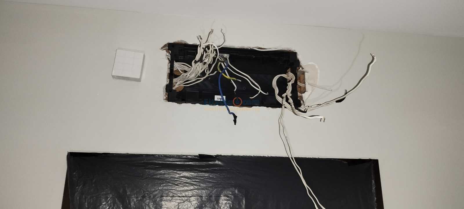  авария на  ел. табло в аратамент в София 